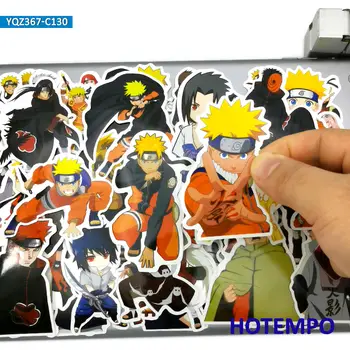 130pcs Clasic Anime Stil Ninja Desene animate Impermeabil Decal Pachet de Stickere pentru Copii DIY Telefon Laptop Valiza Skateboard Papetărie