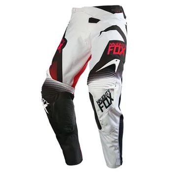 4 Culori Troy Fox Shiv MX 360 Pantaloni Motocross Dirtbike Offroad ATV MTB Mens de Viteze de Curse Roșu Alb Galben