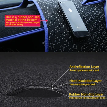 Tabloul de bord Capacul de Protecție Pad pentru Mazda CX-7 2006~2012 Accesorii Auto de Bord Parasolar Anti-UV Covor 2008 2009 2010 2011