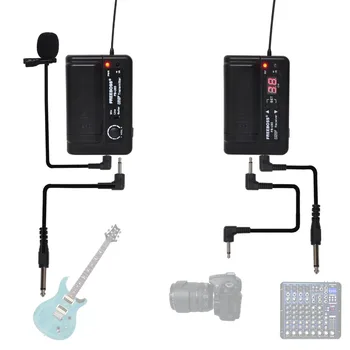 FREEBOSS FB-U03-2 1 Drum de 100 de canal Transmitator Bodypack Camera Chitara Wireless cu Microfon de Karaoke Microfon