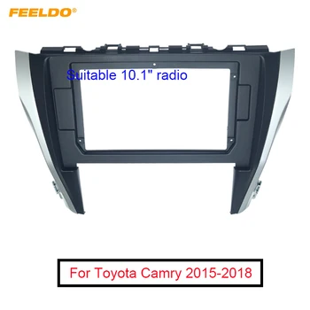 FEELDO Auto CD/DVD Player Stereo 2Din Fascia Cadru pentru Toyota Camry-2018 10.1