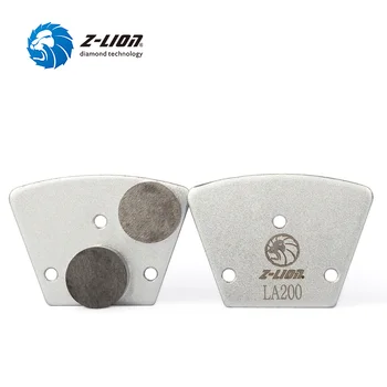 Z-LEU 3pcs Metal Trapez Diamant Podea de Slefuire Discuri de 2 Diamond Bar Capete de Slefuire Placa de Beton Mozaic Podea