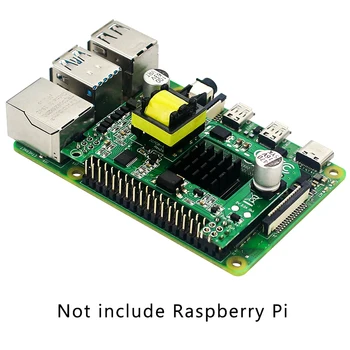 Raspberry Pi PoE PĂLĂRIE 5V2A Active Power Over Ethernet PĂLĂRIE cu Radiator pentru Raspberry Pi 4 Model B/3B+