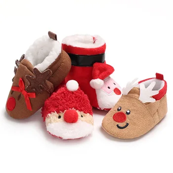 E&Bainel Drăguț Copil Nou Botine Pantofi Super Moale, Cald Iarna Pentru Copii Baieti Fete Pantofi Pentru Cadou De Crăciun