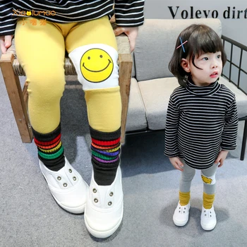 Noul Copil Copii Copii, Fete Pantaloni Skinny, Jambiere Cald Fata Model cu dungi Pantaloni Mulati Pantaloni Fierbinte