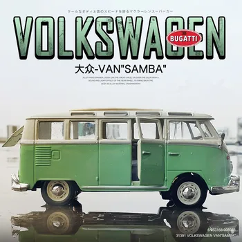 Maisto 1:25 Volkswagen VAN SAMBA simulare aliaj model de masina decor colecție cadou jucărie