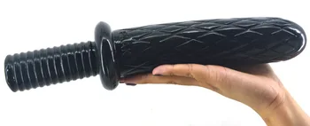 Noul design mâner lung penis artificial Zăbrele mare anal dildo model de suprafață anus masaj dop de fund jucarii sexuale pentru femei barbati masturbator