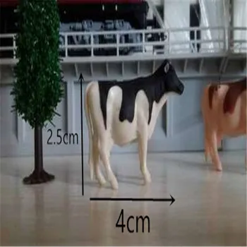 10buc/lot Scara 1/64 Arhitectura Model de Vacă Pentru Constructii Ho Tren Layout