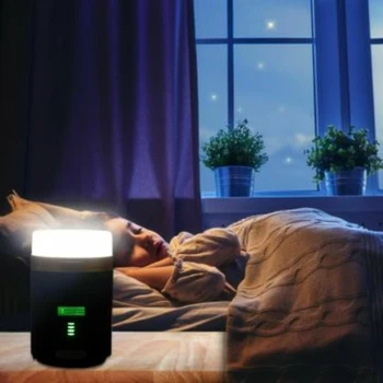 În aer liber LED-uri Puternice de Lumină Lampă de Camping de Urgență Piața de Noapte Lumina Built-in Baterie de Control de la Distanță Comutator de Lumini Cu Magnet