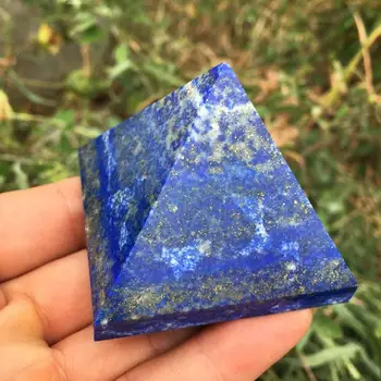 SUS!! 50MM Natural Lapis Lazuli Cristal de Cuarț Piramida de Vindecare