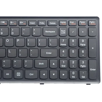 GZEELE Nou pentru Lenovo IdeaPad Flex 15 Flex15 NE-cadru Negru Tastatura laptop engleză cu iluminare din spate