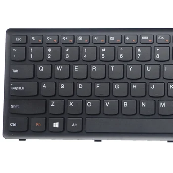 GZEELE Nou pentru Lenovo IdeaPad Flex 15 Flex15 NE-cadru Negru Tastatura laptop engleză cu iluminare din spate