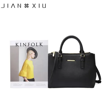 JIANXIU Brand din Piele Geantă de mână de Lux Genti Femei Genti de Designer de Înaltă Calitate Cruce Textura Tote Feminin Geantă de Umăr