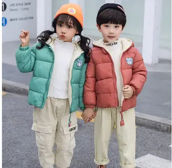 Copii Haine Haine de Iarna/toamna Fete Bumbac pentru Copii Jacheta Copii Tineri Îngroșat Cald de Moda de Îmbrăcăminte Îmbrăcăminte Îmbrăcăminte