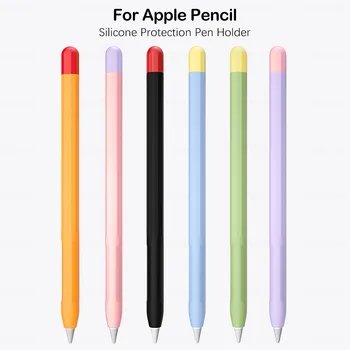 Caz de protecție Pentru Apple Pencil 1/2 Silicon Moale Caz Ultra Subțire, rezistent la Șocuri Tableta iPad Touch Pen-Capac de Protecție