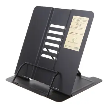 1 BUC Portabile de Metal Reglabil Carte de Citire Titularul de Documente Suport Raft Bookstand