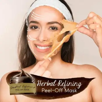 120g de Frumusete Peel-off Mask Ruperea Elimina Coș de Curățare Porii Psihiatru de Îngrijire a Pielii pe bază de Plante de Rafinare Peel-Off Mask