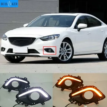 2 Buc DRL Pentru Mazda 6 Mazda6 Atenza-2016 LED DRL Lumini de Zi Lumina de zi lumina de Ceață capac