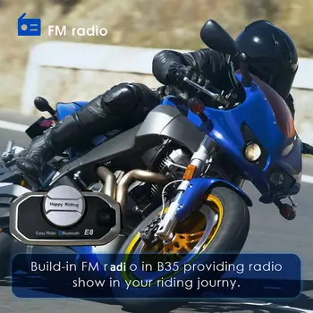 Casca Motocicleta Cu Cască Bluetooth V5.0 Confortabil Motocicleta Motocicleta Sport Casti cu Amplificator Audio Piese de Motociclete