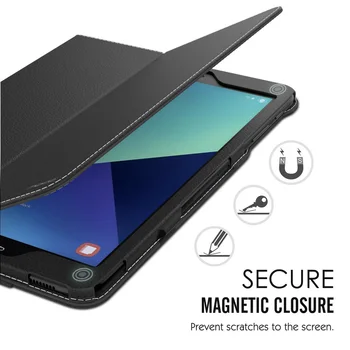 Caz Acoperire Pentru Samsung Galaxy Tab S3 9.7 T820 T825 Inteligent PU Piele Folio Stand Suport Pliante Stylusului SM-T820 T825 funda