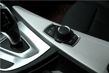 ABS Cromat Multimedia Comutator Sequin Garnitura Pentru BMW Seria 2 F46 218i-2017 Accesorii Auto