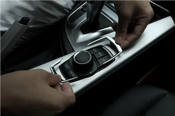 ABS Cromat Multimedia Comutator Sequin Garnitura Pentru BMW Seria 2 F46 218i-2017 Accesorii Auto