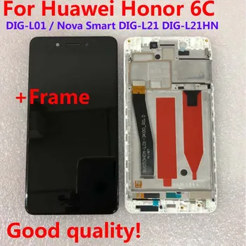 Original Display LCD Pentru Huawei Honor 6C DIG-L01 / Nova Inteligent DIG-L21 DIG-L21HN Ecran Tactil Digitizer Cadru de Asamblare cu Instrumente
