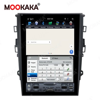 Pentru Ford Fusion Mondeo MK5 Radio Android Multimedia PX6 de Navigare GPS Unitate Cap Tesla Stil Ecran de Car Audio Auto Stereo Player