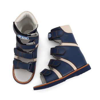 Ortoluckland Ortopedice pentru Copii Pantofi Fete Roz High Top Sandale pentru Copii Toddler Boys Corectă Supinator Pronator Flatfeet Pantofi