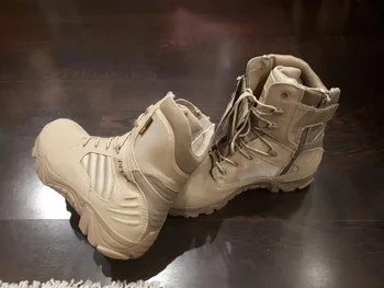 2018 pantofi de protecție Armată de sex Masculin de Luptă Comando Deșert de Iarnă în aer liber, Drumeții Cizme de Destinație Tactică pantofi de lucru (Marimea 35 - 46)