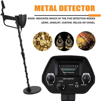 Toate Detector de Metale Profesional rezistent la apa Subterană Comoara Pinpointer Portabil de Aur Adâncime Detector GTX4030