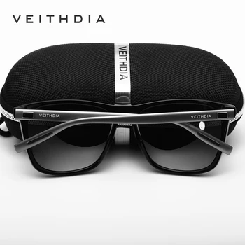 VEITHDIA Brand 2019 Unisex Retro Aluminiu+TR90 ochelari de Soare Lentile Polarizate Vintage Ochelari, Accesorii Ochelari de Soare Pentru Barbati/Femei 2