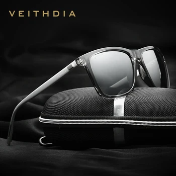 VEITHDIA Brand 2019 Unisex Retro Aluminiu+TR90 ochelari de Soare Lentile Polarizate Vintage Ochelari, Accesorii Ochelari de Soare Pentru Barbati/Femei 2