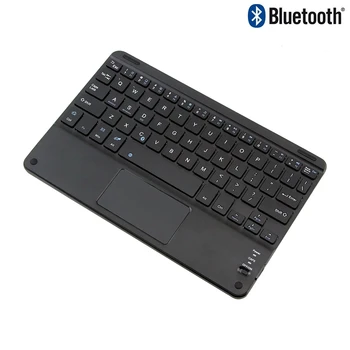 Fără Fir Bluetooth Tastatura Touch Pad-ul Cu Mouse-ul Funcția de Mini Ultra Subțire BT Calculator Keybord Touchpad Tastatura PC Pentru iPhone iPad