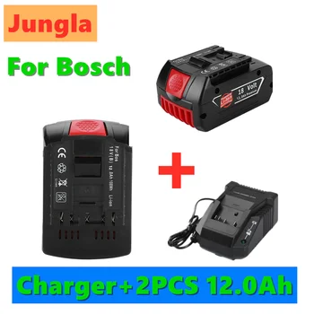 18V 18000mAh Reîncărcabilă Pentru Bosch 18V Acumulator Backup18.0Ah Portabil de Înlocuire BAT609 semnalizator+3A Încărcător de Baterie