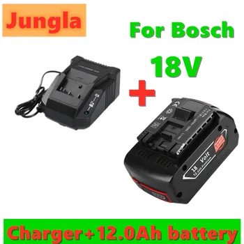 18V 18000mAh Reîncărcabilă Pentru Bosch 18V Acumulator Backup18.0Ah Portabil de Înlocuire BAT609 semnalizator+3A Încărcător de Baterie
