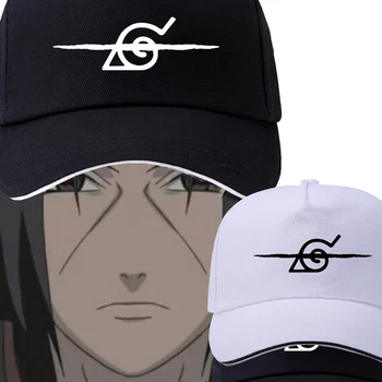 Naruto Akatsuki Uchiha Itachi Animal Print Snapback Hat Cosplay-Bumbac Cosplay Șepci De Baseball Pentru Bărbați Și Femei Pălării De Soare În Aer Liber