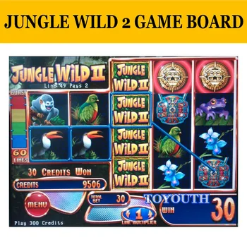 Casino tabla de joc Jungle Wild 2 WMS NXT II Slot joc de bord/WMS joc de casino pcb -Jungla Sălbatică II