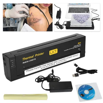 Profesionale USB Mini Tatuaj Termică Copiator Aparat Tatuaj Printer Desen Termică Hârtie Stencil Filtru de Tatuaj Masina de Transfer