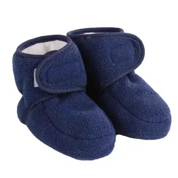 Primul copil de pietoni Pantofi de Iarna Cald Drăguț Copil baieti din Bumbac Cizme Nou-născut Moale Solid Copii mici Turma fata de Pantofi pentru Copii