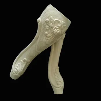 Picioare mobilier de Metri de Înlocuire din Lemn Masiv Canapea Canapea, Scaun, Masă, Mobilier de Cabinet Sculptură Picioare 26cm Inaltime 4/1buc