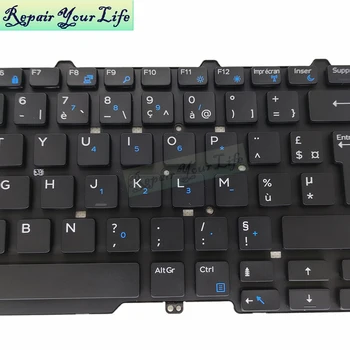 FTTYH Inlocuire tastaturi pentru Dell latitude 13 3340 3350 E5450 E7470 FR franceză CN 0FTTYH negru tastatură AZERTY original, cel mai bun