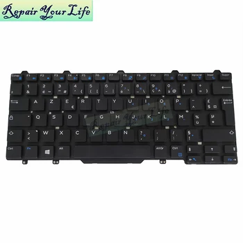 FTTYH Inlocuire tastaturi pentru Dell latitude 13 3340 3350 E5450 E7470 FR franceză CN 0FTTYH negru tastatură AZERTY original, cel mai bun