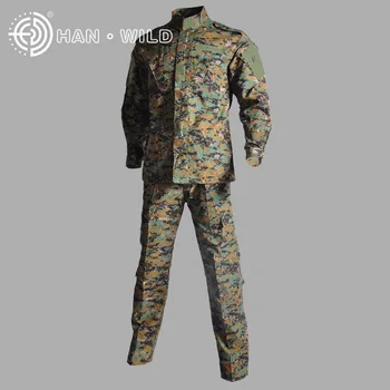 Uniforma Militară Sacou + Pantaloni În Aer Liber Airsoft Paintball Multicam Tactice Costum Ghillie Camuflaj Armata Luptă Haine De Vânătoare