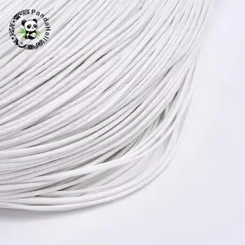 Chineză Bumbac Cablul de Ceara, de culoare Albă, 1mm, la aproximativ 400m/pachet