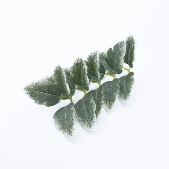 100buc Mătase frunze decor de Crăciun pentru Acasă Nunta, accesorii de mireasa clearance Frunze verzi Diy Cadou plante Artificiale cutie de Bomboane