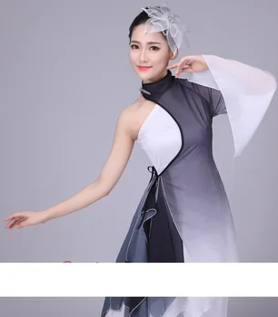 Roșie chineză tradițională de dans femeie bărbat de dans costume pentru dansuri populare național de îmbrăcăminte pentru femei fan costume de dans