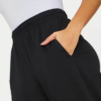 Casual Harem-pantaloni Femei Gros Stil coreean de Înaltă Talie Pantaloni Femei Pantaloni Alb-Negru se Potrivesc Streetwear Estetice Jos