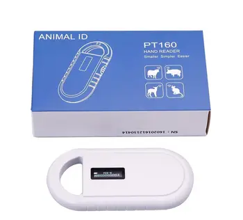 Readell transport Gratuit câine cititor PT160 animal microcip si cititor de cip scanner pentru cal, pisică, câine