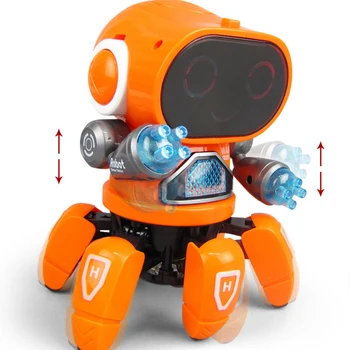 Dans robot figurina Jucarie Electronic inteligent Robot de Mers pe jos de Jucărie pentru Băieți Copii Cadou de Ziua de nastere